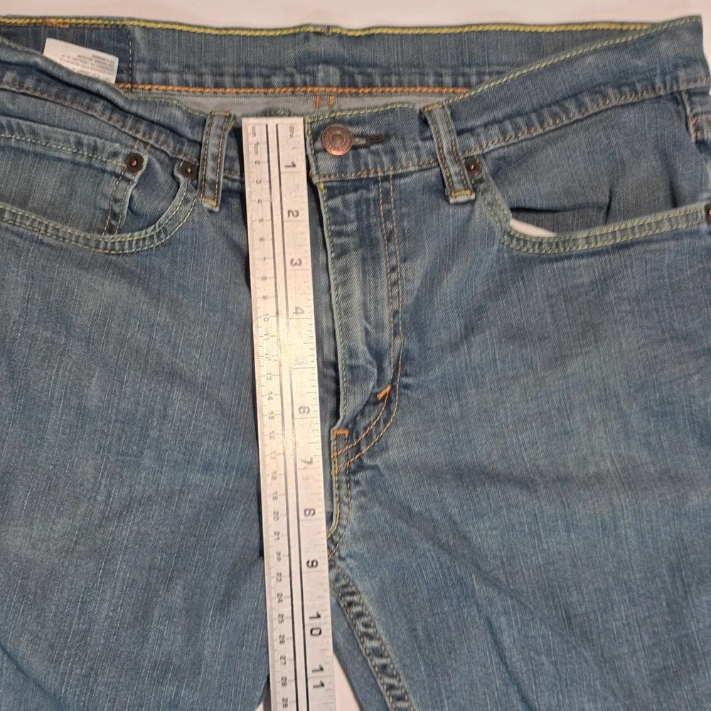 Levis 511 Slim Fit Mens Jeans Blue Medium Wash Denim W34 L32 04511-0408 - Picture 14 of 16